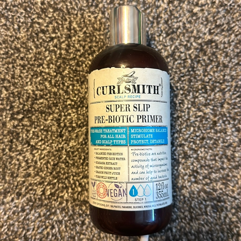 NEW Curlsmith Super Slip Pre-Biotic Primer Step one
